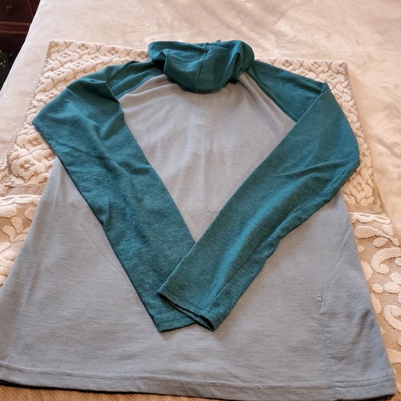 Oakley raglan sleeves colour-blocked hoodie - Picture 9 of 11